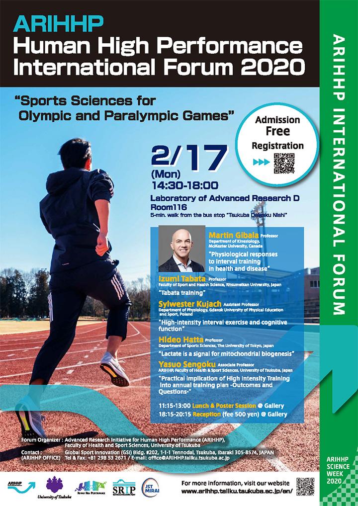 ARIHHP Human High Performance International Forum2020