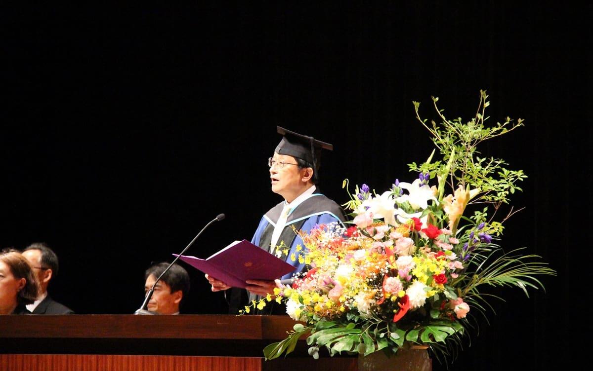 Entrance Ceremony for the Fall Semester for AY 2024