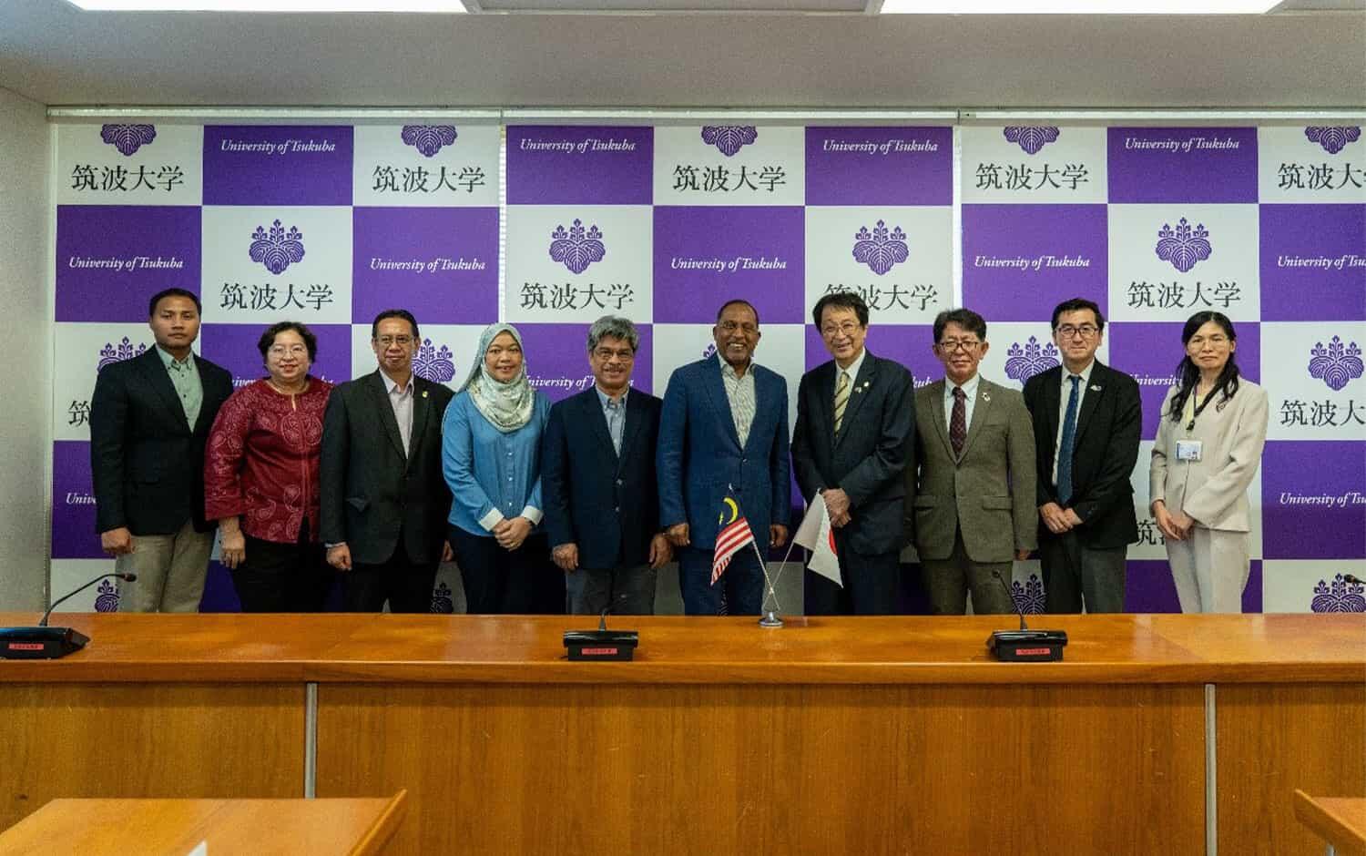 Malaysian Minister of Higher Education Visits President NAGATA