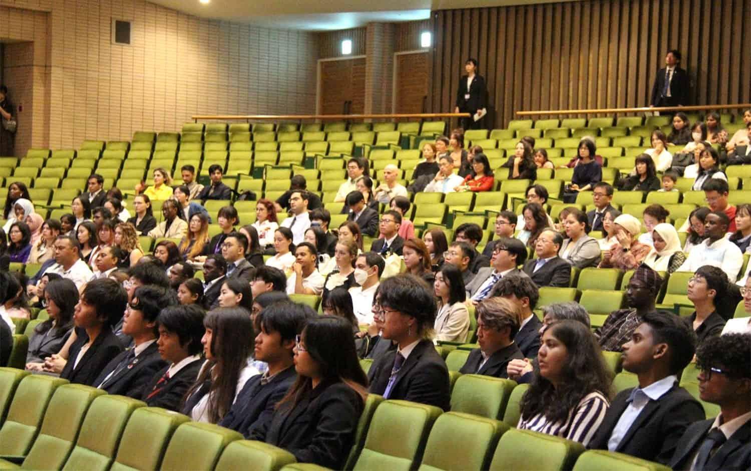 Entrance Ceremony for the Fall Semester for AY 2025