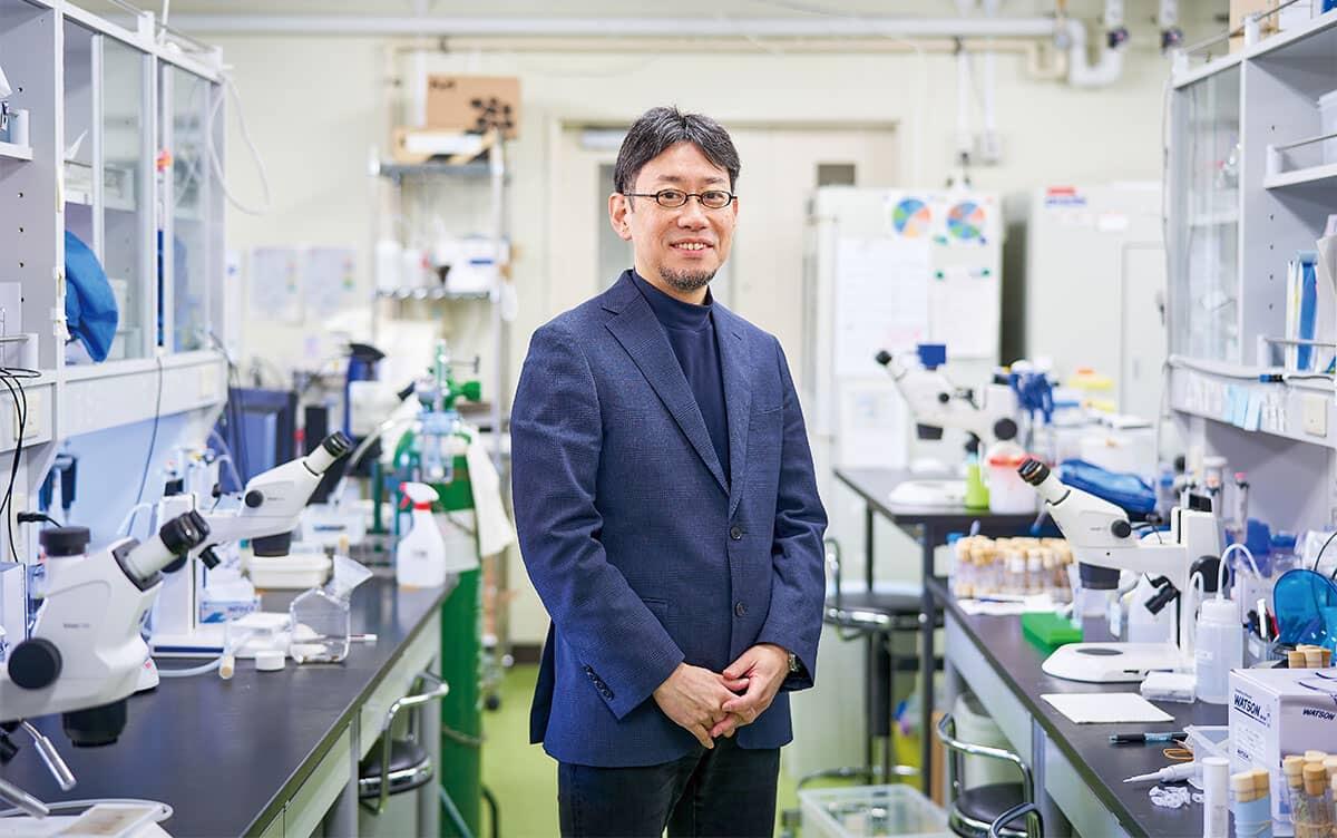 丹羽 隆介 教授の写真