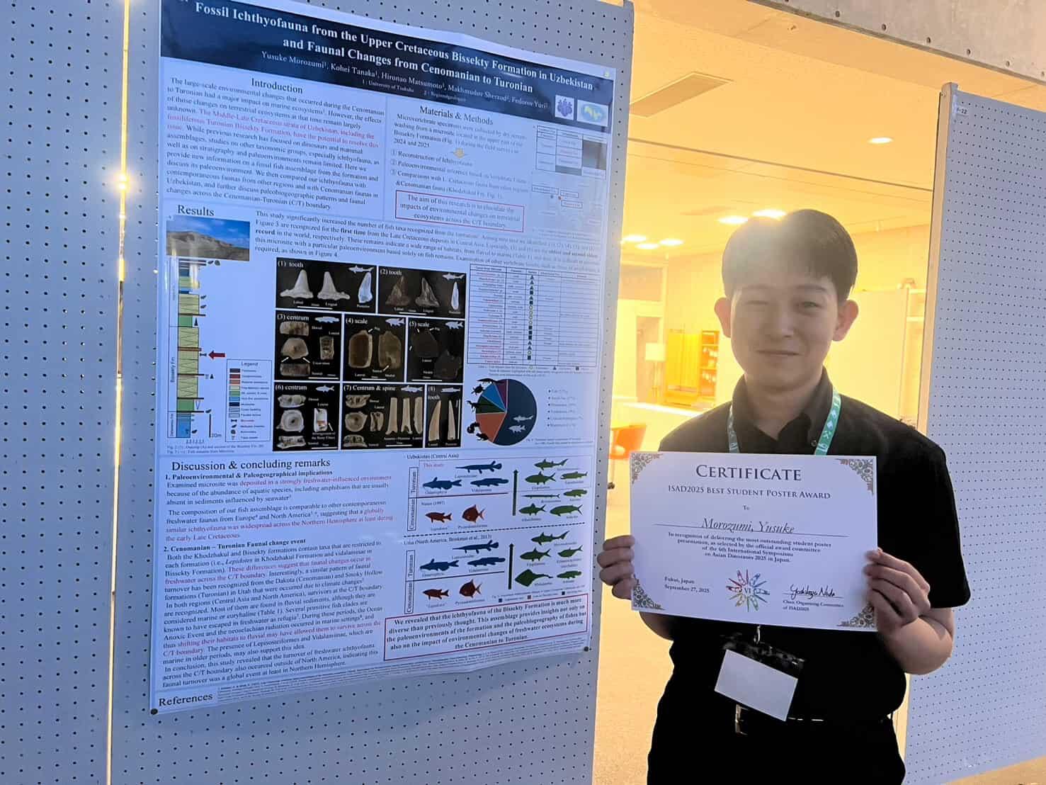 品川助教受賞の写真