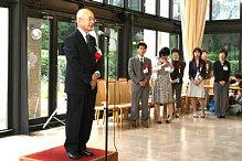 西野茗渓会理事長の挨拶