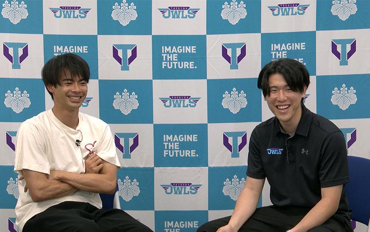 インタビューの様子