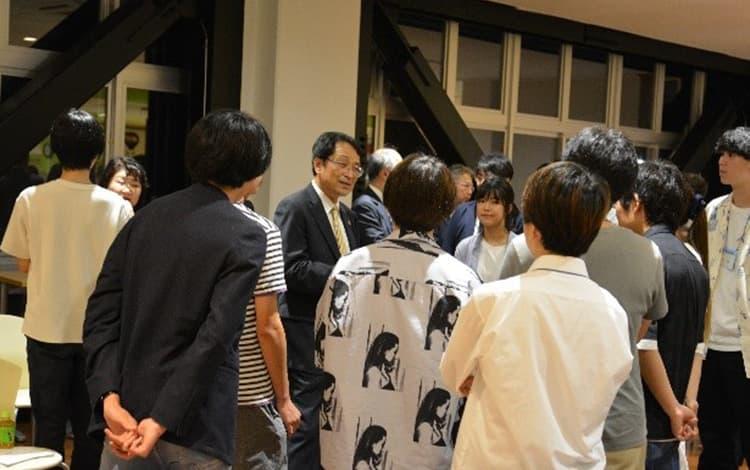 学長と全代会構成員との懇談会（茶話会）