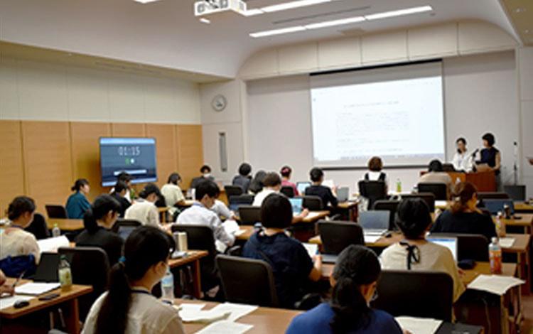 班別討議発表の様子