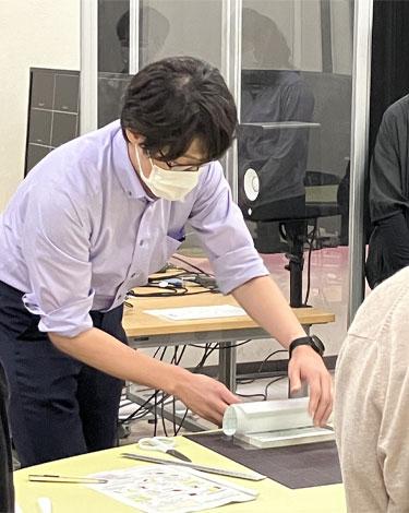 学校経営と学校図書館演習風景