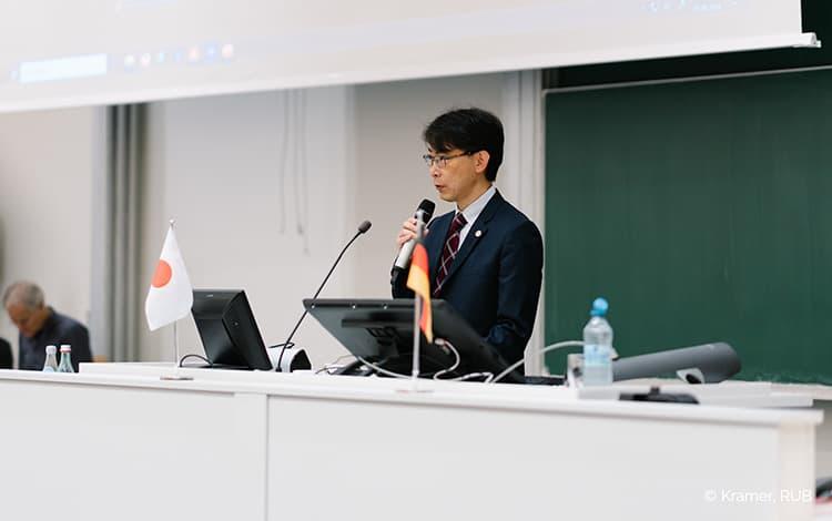 ボーフム大学シンポジウム 重田育照副学長