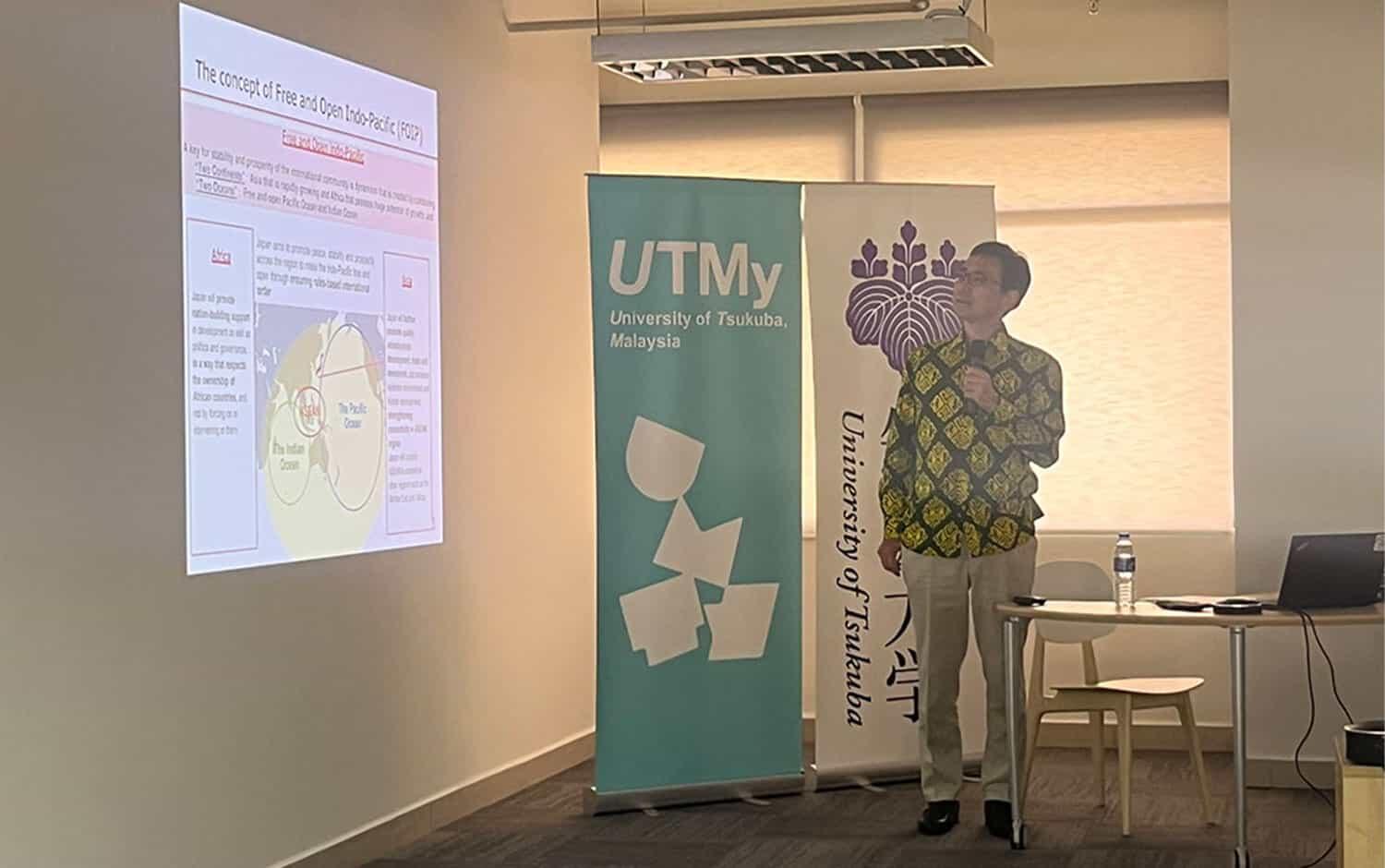 特別講義の様子の写真